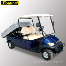48V elektrischer Kraftstofftyp CE preiswerter Golfwagen für Verkauf mit Frachtbett